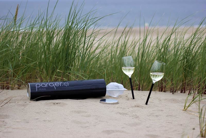 Parqer - The wine glass for outdoor use